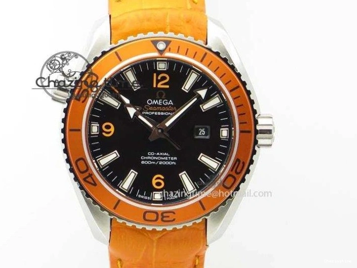 0420 Speedmaster ’57 RG Chrono AXF Best Edition On Black Leather Strap A Colorful 8284